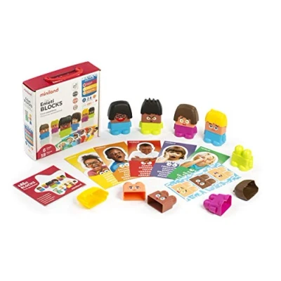 Abbildung von Miniland Emotiblocks Erste Emotionen Kennenlernen für Die Kleinsten mit viel Spaß