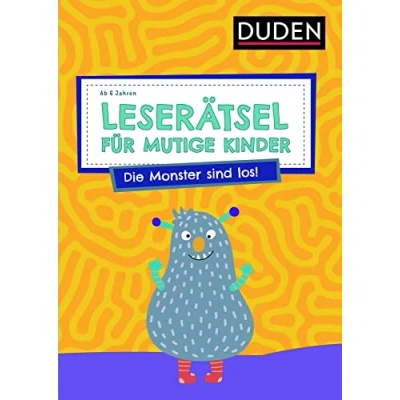 Abbildung von Leserätsel für mutige Kinder Die Monster sind los! ab 6 Jahren