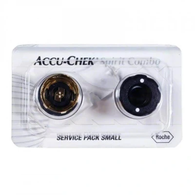 Abbildung von Accu chek Combo Service Pack klein 1 St