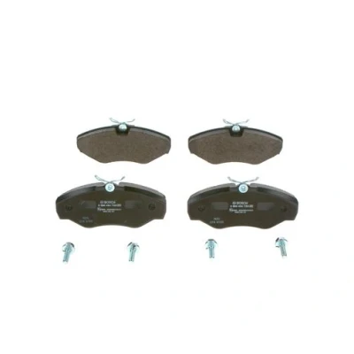 Abbildung von BOSCH 0 986 494 730 Bremsbelagsatz Low Metallic mit Anti Quietsch Blech, Schrauben Zubehör OPEL: Vivaro A Kastenwagen, Combi