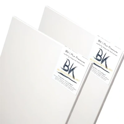 Abbildung von BK BILDERRAHMEN KOLMER 2 B.K. Plus LEINWÄNDE AUF KEILRAHMEN 70x100 cm Premium Malgrund, malfertig, 100% Baumwolle mehrfach grundiert