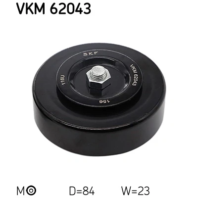 Abbildung von SKF VKM 62043 Spannrolle NISSAN: 350Z Roadster, Coupe, Pathfinder 2, INFINITI: EX Schrägheck, FX SUV