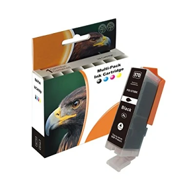 Abbildung von 1x Druckerpatrone Black kompatibel zu PGI 570 Canon PIXMA MG5750 5753 MG6850 6852 MG7750 7751 TS5050 5055 TS6050 6052 TS8050 TS8051 8053 TS9050 9055