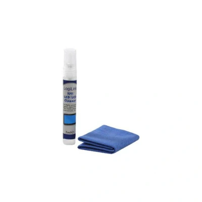 Abbildung von LOGILINK Reinigungsset für TFT /LCD und Plasmabildschirme Reiseset 7 ml + Micro Faser Tuch