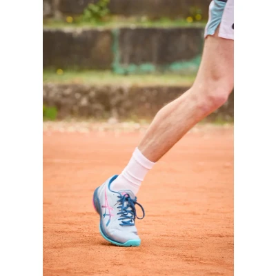 Abbildung von Asics Solution Swift FF 2 Padelschuhe, Herren, Größe: 46.5, Grey blue/mako blue Textil/synthetik