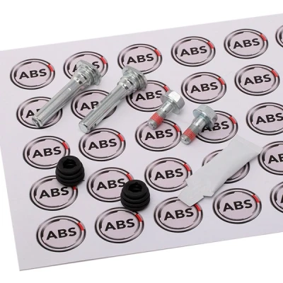 Abbildung von A.B.S. 55021 Führungshülsensatz, Bremssattel mit Bolzen HONDA: CIVIC 7 Hatchback, Jazz 3 Schrägheck, CR V 2, ROVER: 45 400 Limousine