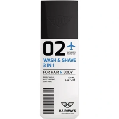 Abbildung von Hairways Gel 02 Wash &amp; Shave 3 in 1