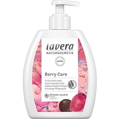 Abbildung von lavera Berry Care Handwäsche, Bio Goji &amp; Acai, milde Reinigung, vegan, hautneutral, pH, 250 ml