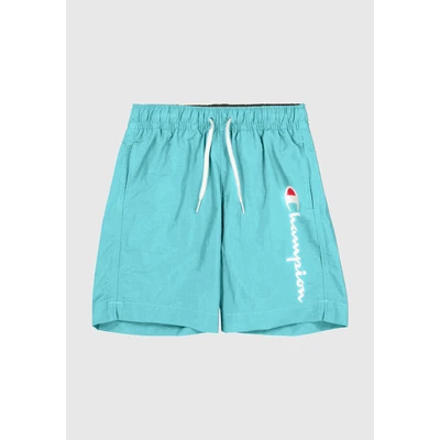 Abbildung von Champion Large LOGO Badeshorts für Kinder, Größe: 162/167, Turqouise