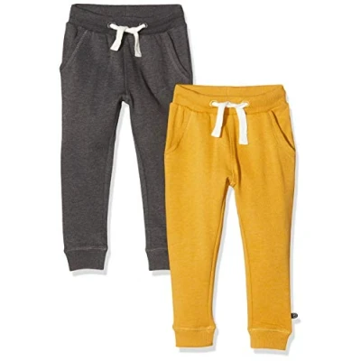Abbildung von Minymo Basic 36SOLID PACK 2 Jogginghose für Kinder, Größe: 92, Narcissus
