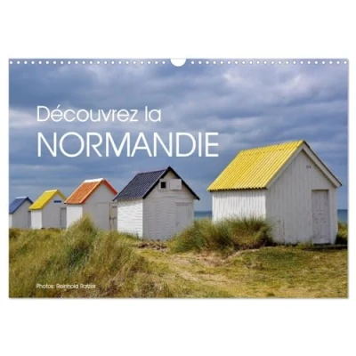 Abbildung von Découvrez la Normandie (Wandkalender 2025 DIN A3 quer), CALVENDO Monatskalender