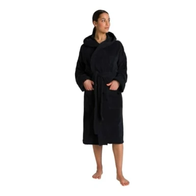 Abbildung von Arena Unisex CORE Bademantel, Größe: XL, Black white