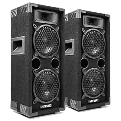 Abbildung von MAX MAX26 1200 W Disco Lautsprecher Set 2 x 6&quot;