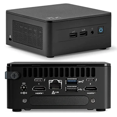 Abbildung von Intel NUC 13 Arena Canyon Mini PC NUC13ANHi7 Desktop Computer/HTPC Gen. Core i7 1360P,12 Kerne(4P+8E),16 Threads,WiFi 6,Bluetooth 5.3,Windows 11 Pro(32GB DDR4 RAM, 2TB PCIe SSD)