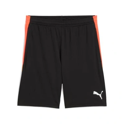 Abbildung von Puma individualLIGA Trainingsshorts Herren Mit Plain Black/Heat Fire Größe: M