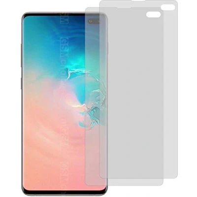 Abbildung von 4ProTec I 2X ANTIREFLEX matt Schutzfolie für Samsung Galaxy S10+ Plus Displayschutzfolie Bildschirmschutzfolie Schutzhülle Displayschutz Displayfolie Folie