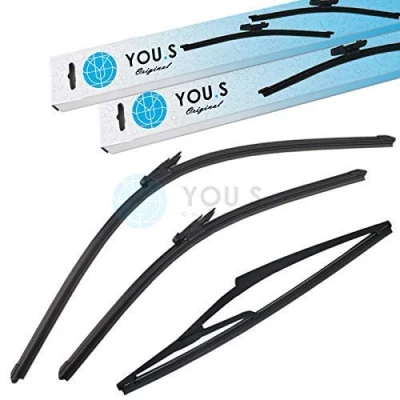 Abbildung von YOU.S SCHEIBENWISCHER SET VORNE + HINTEN 700 530 310 mm (3 Stück)