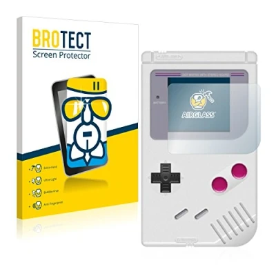 Abbildung von BROTECT Schutzglas für Nintendo Gameboy (1989) Schutzfolie Panzer Folie Glas [Extrem Kratzfest 9H, Anti Fingerprint, Ultra Transparent]