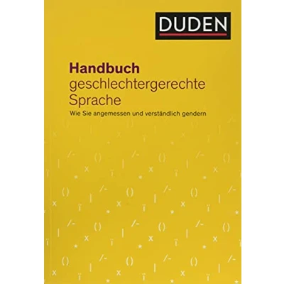 Abbildung von Handbuch geschlechtergerechte Sprache: Wie Sie angemessen und verständlich gendern
