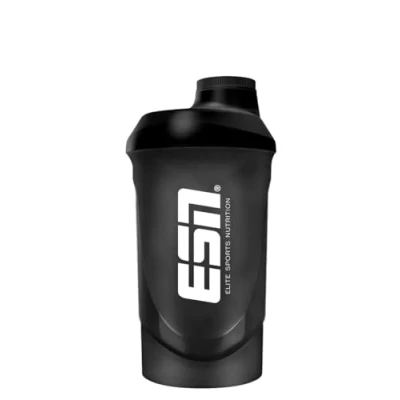 Abbildung von ESN Protein Shaker Black Transparent 600 ml