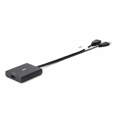 Abbildung von Club 3D CAC 1335 HDMI+ Micro USB auf DisplayPort 4K120Hz oder 8K30Hz St/B Aktiver Adapter