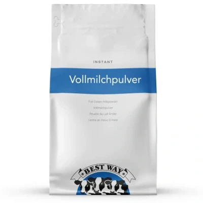 Abbildung von Best Way Instant Vollmilchpulver 25 KG Lange haltbar Schnell und einfach milch herstellen (nur Wasser hinzufügen) Vielfältige Anwendungsmöglichkeiten Immer im haus