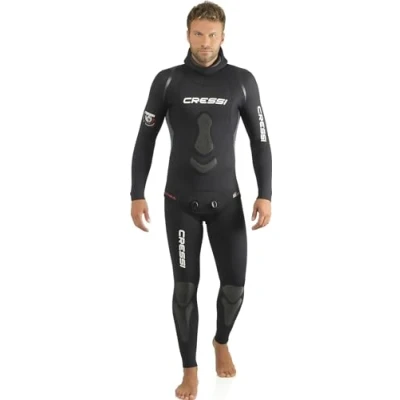 Abbildung von Cressi Apnea Kompletter Tauchanzug in Soft Neopren, erhältlich Stärken von 3.5/5/7 mm