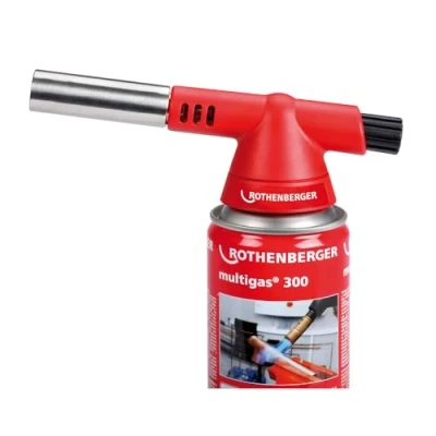 Abbildung von ROTHENBERGER ROFIRE 4 Set m. Multigas 300, 7/16&quot; EU 1000002359 Multigas, Gas, Brennerflamme