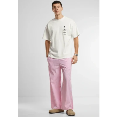 Abbildung von Another Cotton Lab Nachtwäsche Hose, Herren, Größe: Small, Pink