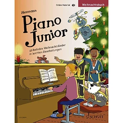 Abbildung von Piano Junior: Weihnachtsbuch: 40 beliebte Weihnachtslieder. Klavier. (Piano Junior deutsche Ausgabe)