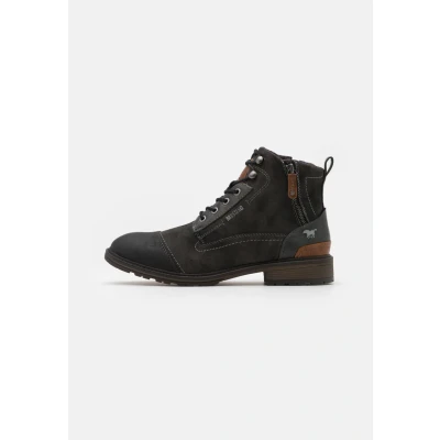Abbildung von Mustang Schnürstiefelette, Herren, Größe: 41, Black Schuhe