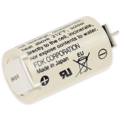 Abbildung von FDK CORPORATION Lithium Batterie CR 14250SE FT1, 1/2AA, 2/1 Print ++/ , 3 V 850 mAh