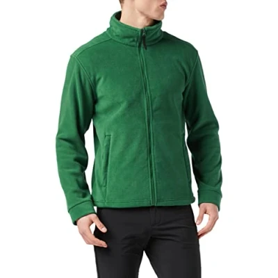 Abbildung von Regatta Herren Thor 300 Fleece Jacke, flaschengrün, Größe S