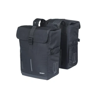 Abbildung von BASIL Doppelpacktasche Move. schwarz