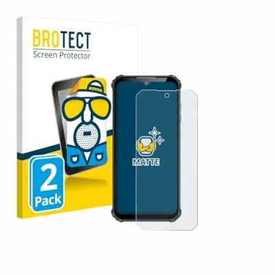 Abbildung von BROTECT Entspiegelungs Schutzfolie für Oukitel WP22 (2 Stück) Matte Displayschutz Folie, Anti Reflex, Fingerprint