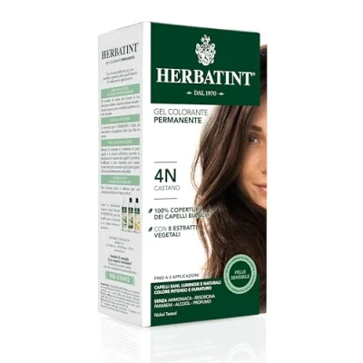 Abbildung von Novavis 4N Chestnut Permanent Kräuter Haarfarbengel, 150 ml