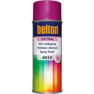 Abbildung von belton spectRAL Lackspray RAL 4010 telemagenta, glänzend, 400 ml Profi Qualität