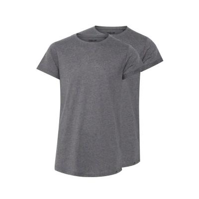 Abbildung von Solid Sdlongo Tshirt basic, Herren, Größe: Medium, Grey melange