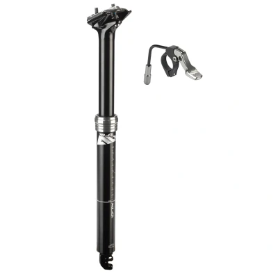 Abbildung von XLC All MTN Teleskopsattelstütze SP T11 Robuste Performance fürs Mountainbiken, Schwarz, Ø 31.6 mm