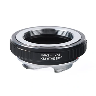 Abbildung von K&amp;F Concept M42 L/M Objektiv Mount Adapter Ring Adapterringe für 42mm auf Kamera Zubehör