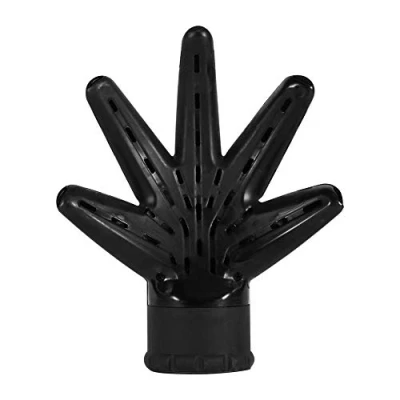 Abbildung von Handform Haartrockner Diffusor für Universal Locken, Haar, Dry und Gain Grande Volume, Schwarz