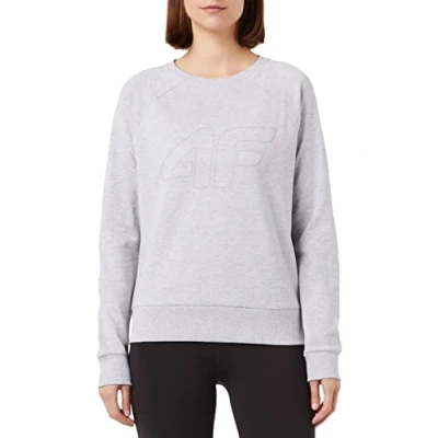Abbildung von 4F Damen H4z22 bld350 Sweatshirt, Cold Light Grey Melange, XL