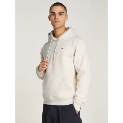 Abbildung von Tommy Jeans Sweatshirt &quot;TJM REG S FLAG HOODIE&quot;, mit bestickten Markenlogo auf Brusthöhe