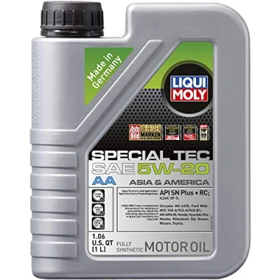 Abbildung von Liqui Moly Special Tec AA 5W 20 5l Motoröl 20793 DODGE: Avenger Limousine, Ram 1500 Pickup, Crew Cab FORD USA: Mustang Mk5 Cabrio