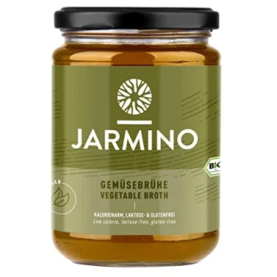 Abbildung von JARMINO Gemüsebrühe (6x 350 ml) Bio ohne Zusätze Vegane Brühe ideal zum Glutenfrei Gesund Kochen Paleo geeignet