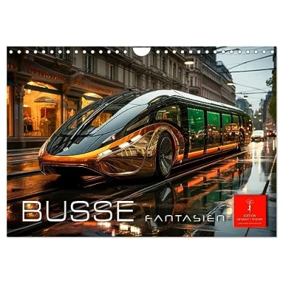 Abbildung von Busse Fantasien (Wandkalender 2025 DIN A4 quer), CALVENDO Monatskalender