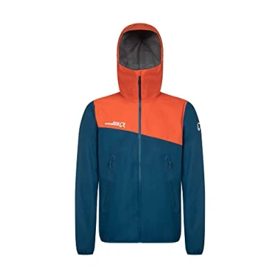 Abbildung von Rock Experience REMJ09421 GREAT ROOF HOODIE Jacket Unisex 1484 MOROCCAN BLUE+0630 FLAME 3XL