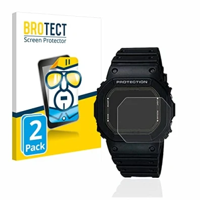 Abbildung von BROTECT (2 Stück Schutzfolie für Casio G Shock GW 5000 1JF Displayschutz Folie Ultra Klar