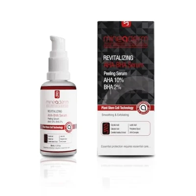 Abbildung von mineaderm Gesichtsserum Revitalizing AHA 10% BHA 2% Peeling Serum, 30 ml, 1 tlg.