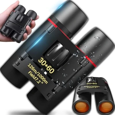 Abbildung von Retoo HD Fernglas Ferngläser Tag Feldstecher Jagdfernglas Binocular (Hochwertige Linsen, Eine große 12 fache Vergrößerung)